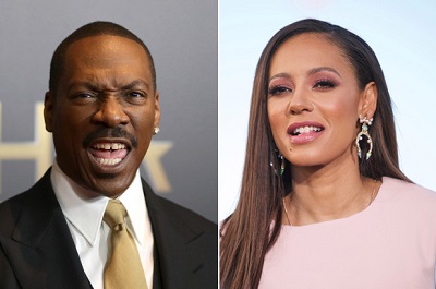 Angel Brown's father Eddie Murphy and mother Melanie Brown
